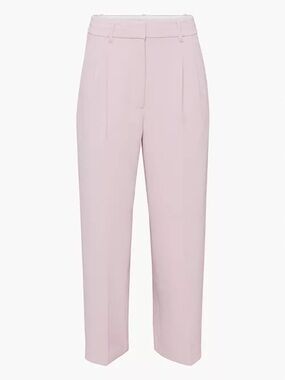 Aritzia Wilfred Effortless Pant Tall Cropped Cloud Lilac Size 6